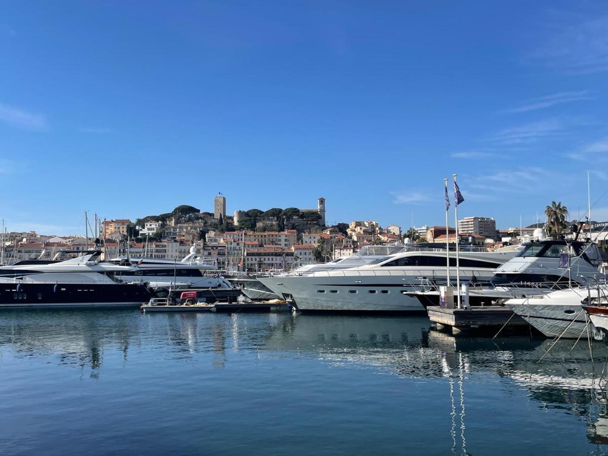 Cannes : Agreable Et Lumineux Appartement Vue Mer Exterior foto