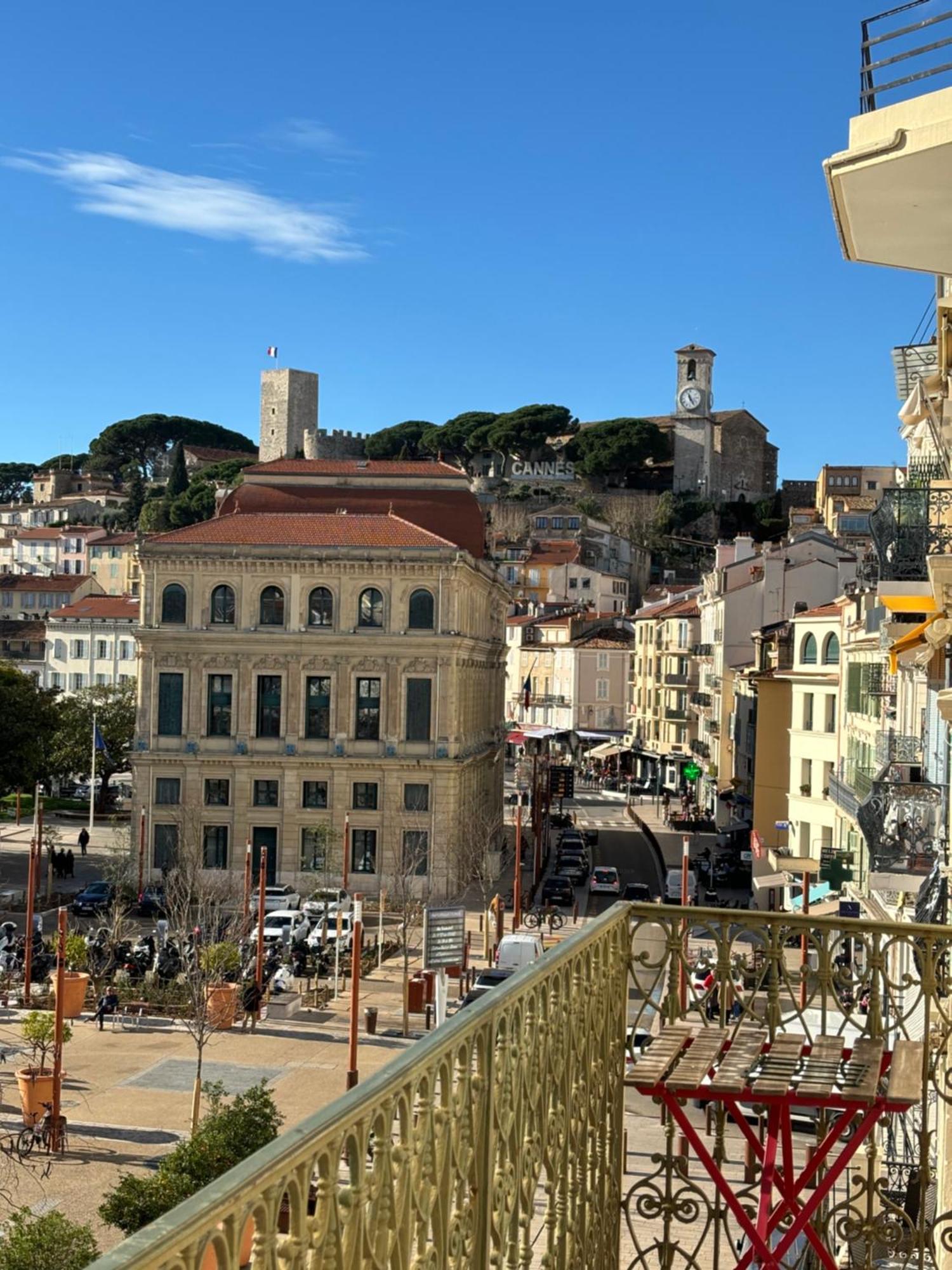 Cannes : Agreable Et Lumineux Appartement Vue Mer Exterior foto